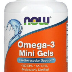 Omega 3 Now Capsulas Em Gel Fish Oil Now 180epa/ 120dha Sabor Amêndoas