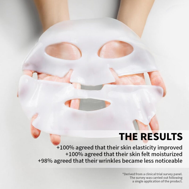 Máscara Facial Qah Deep Collagen Wrinkle Lifting, Pacote Com - Image 5