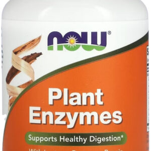 Enzimas Digestivas Now Foods Plant Enzymes 120 Veg Caps Sabor Sem Sabor