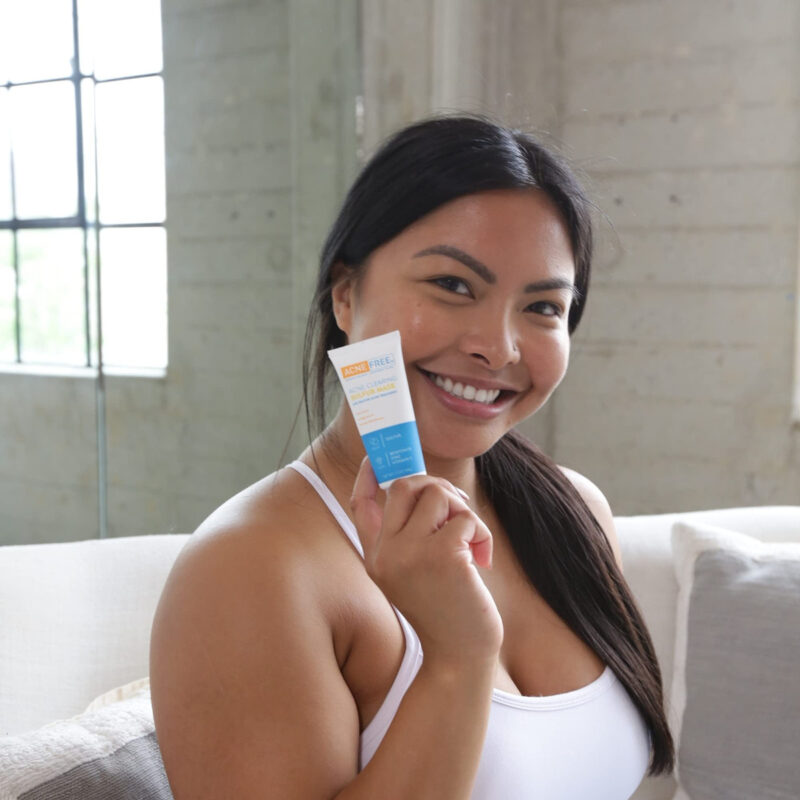 Máscara De Enxofre Para Limpeza De Acne Sem Acne 50 Ml Com V - Image 2