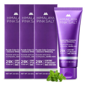 Creme Dental Himalaya Pinksalt Purple Color Corrector 100ml