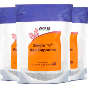 Cápsulas Vazias Now Foods Pacote Com 300un Importado 3un