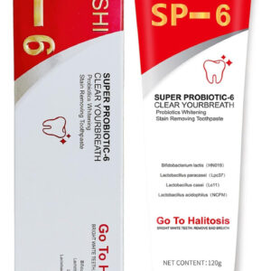 Pasta De Dentes Dalelele Super Probiotic Sp-6 Ultra Whitenin