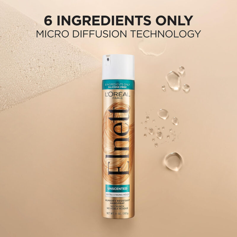 Spray De Cabelo Acetinado Loreal Paris Elnett Extra Strong H - Image 5