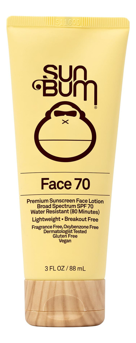 Loção Facial Protetora Solar Sun Bum Original Spf 70 90ml
