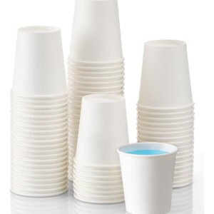 Copos De Papel Aozita, Pacote 70, 90ml, Brancos Para Enxagua