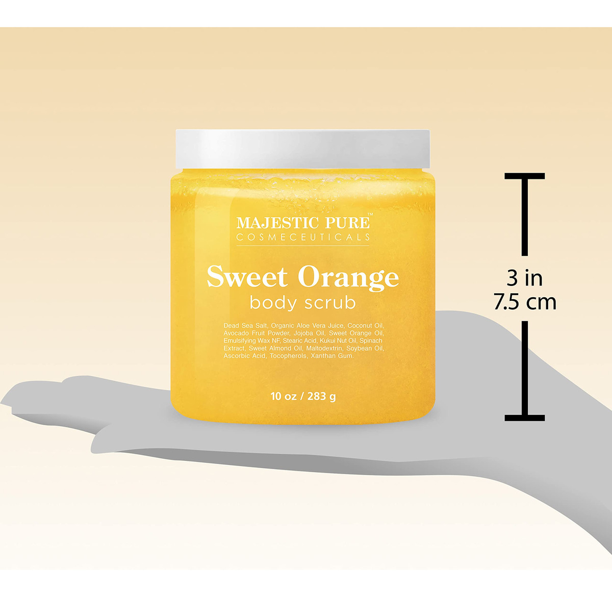 Esfoliante Corporal Majestic Pure Sweet Orange 300ml Para To - Imagem 6