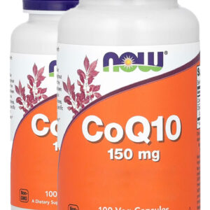 Coenzima Coq10 150mg 100 Cápsulas Importado 2un Now Foods