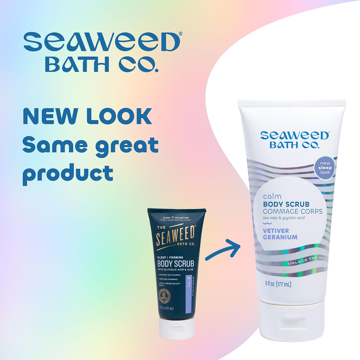 Esfoliante Corporal Seaweed Bath Co. Calm Vetiver Gerânio 18 - Imagem 2