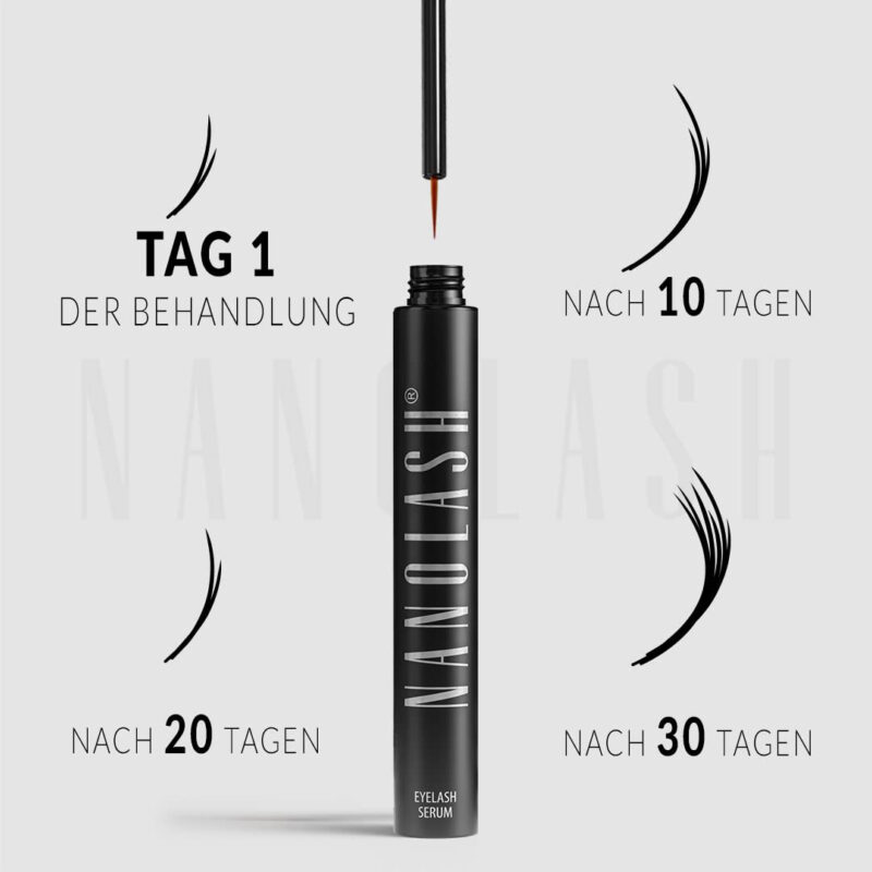 Sérum De Crescimento De Cílios Nanolash 3ml Para Cílios Long - Image 5