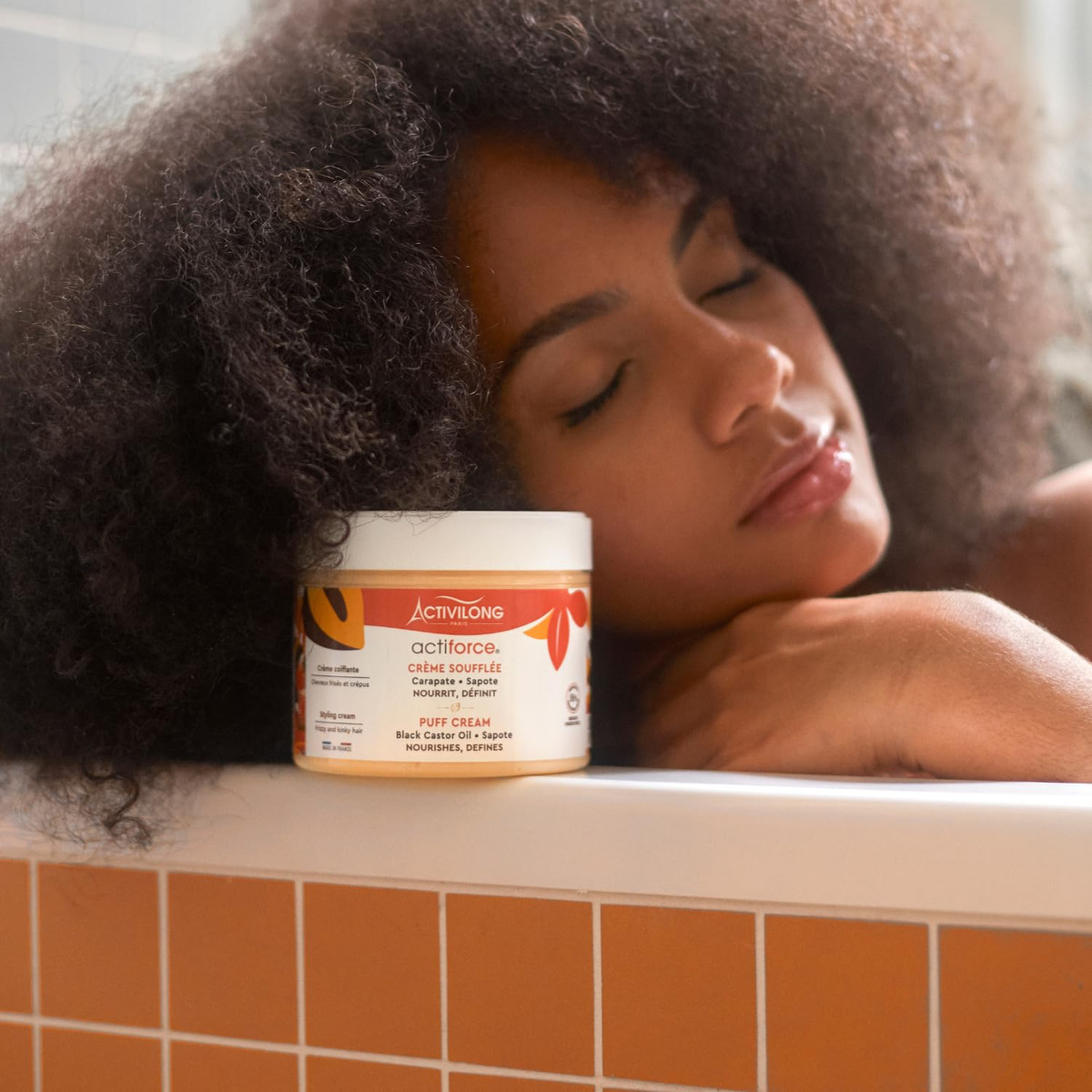 Creme De Secagem Activilong Actiforce Puff Com Óleo De Rícin - Imagem 3