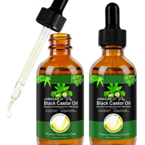 Óleo De Cabelo Óleo De Rícino Orgânico Black Castor 60ml (pa