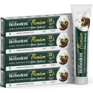 Pasta De Dente Herbodent Premium 172 Ml, Pacote Com 4, 21 Er