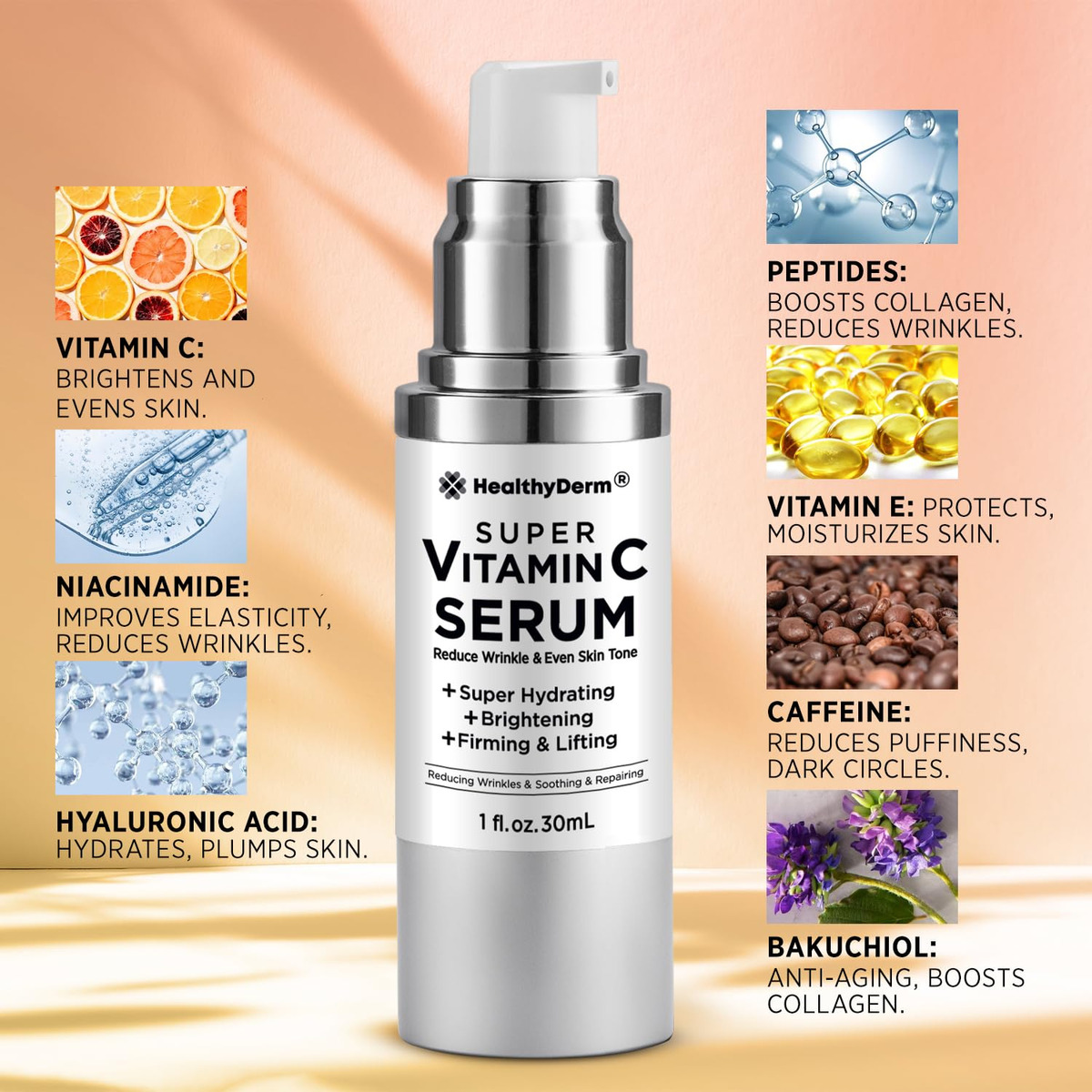 Sérum Super Vitamin C Para Mulheres Acima De 70 Anos: Vitami - Imagem 3