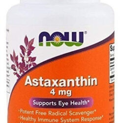 Astaxantina 4mg 60 Softgels - Now Foods