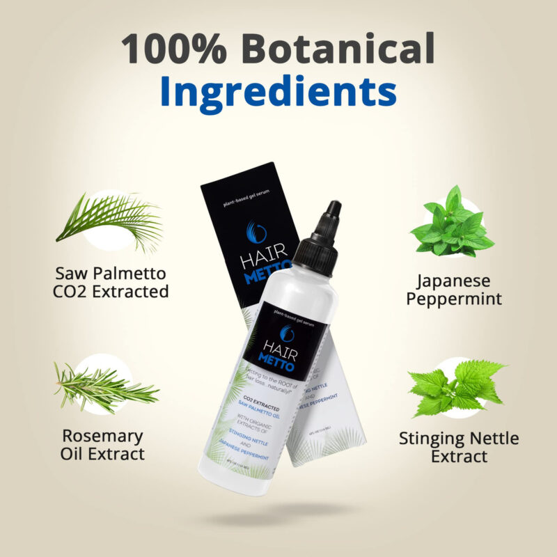 Sérum De Cabelo Hairmetto Para Queda E Crescimento De Cabelo - Image 4