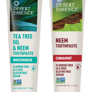 Pasta De Dentes Desert Essence Natural Tea Tree Oil & Neem 1
