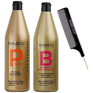Conjunto Shampoo E Condicionador Salerm Cosmetics Proteína Q