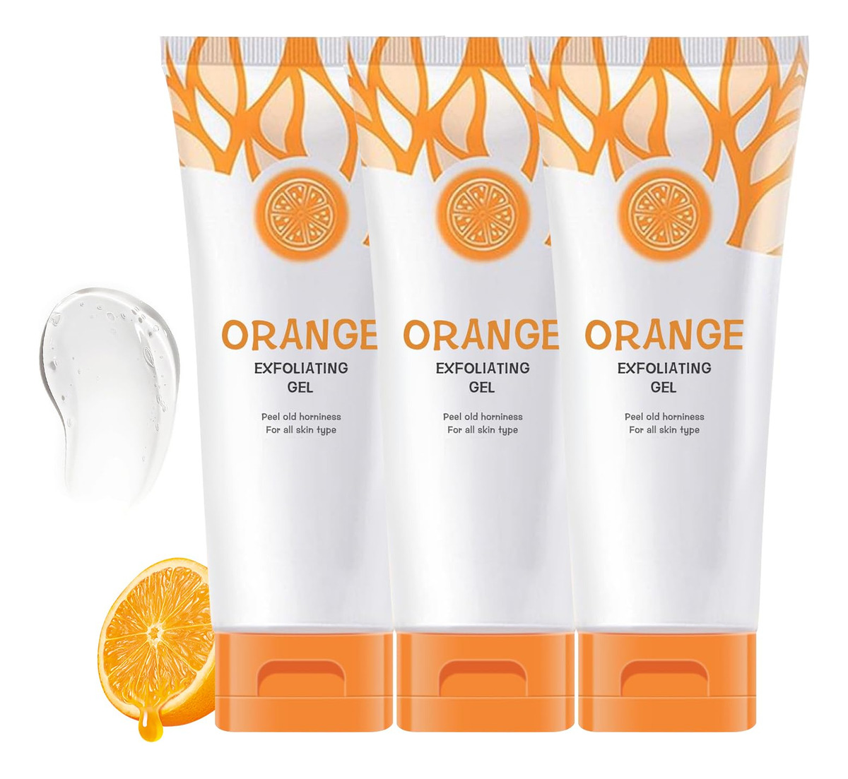 Esfoliante Em Gel Esfoliante Kanroadi Orange Face Body Skin,
