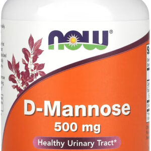D-manose 500mg Now Foods 120veg Caps