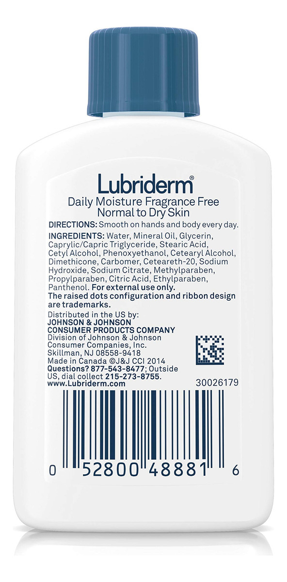 Loção Corporal Lubriderm Daily Moisture Hydrating Unperfume - Imagem 2
