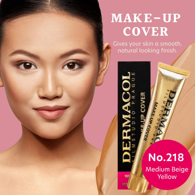 Líquido De Cobertura Total Foundation Dermacol 30ml Spf30 - Image 2