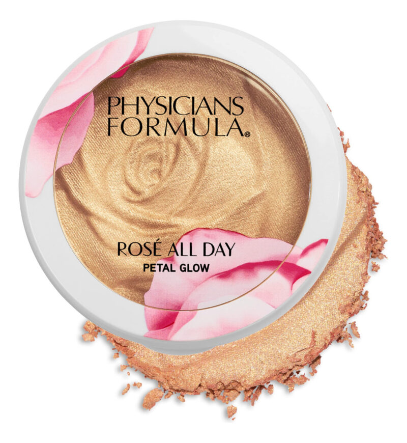 Pó Facial Highlighter Blush Physicians Formula Rosé All Da