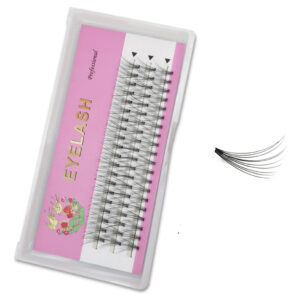 Extensões De Cílios Ventiladores De Cluster Único Adiya Fish