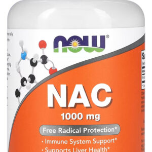 Now Foods Nac N-acetilcisteína 1000mg 120tabs Importado