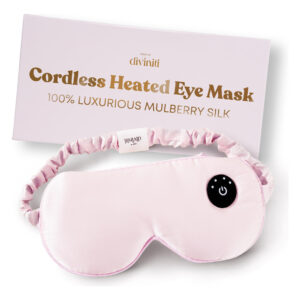 Máscara De Olhos Aquecida Drop Of Diviniti Silk Sem Fio Para