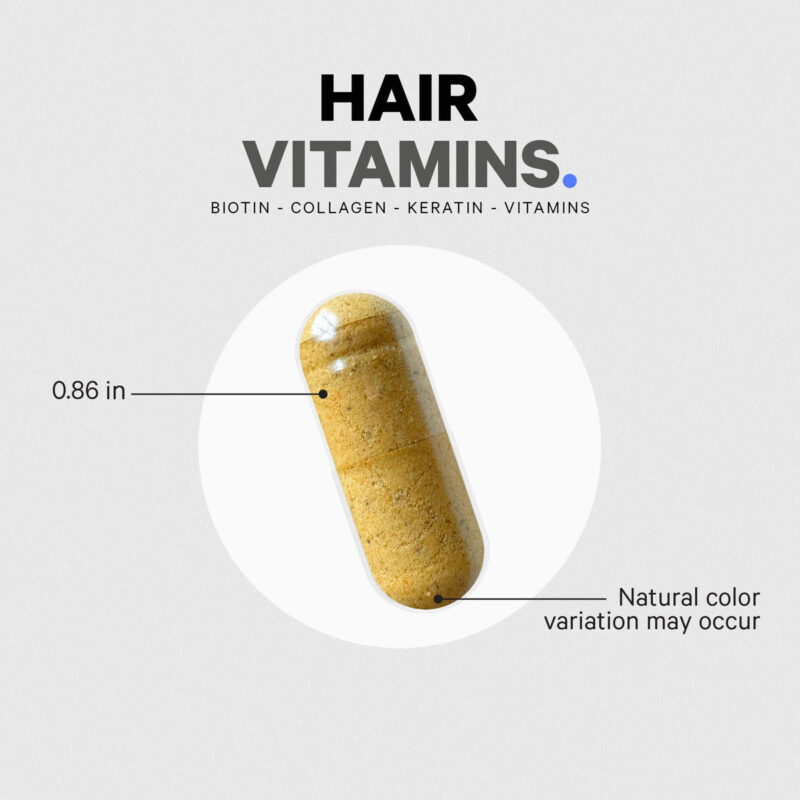 Vitaminas Para Cabelo Codeage 10000mcg Biotina, Queratina, C - Imagem 6