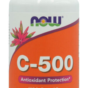 Vitamina C 500mg Com Rosa Mosqueta Now Foods 100tab Eua/usa