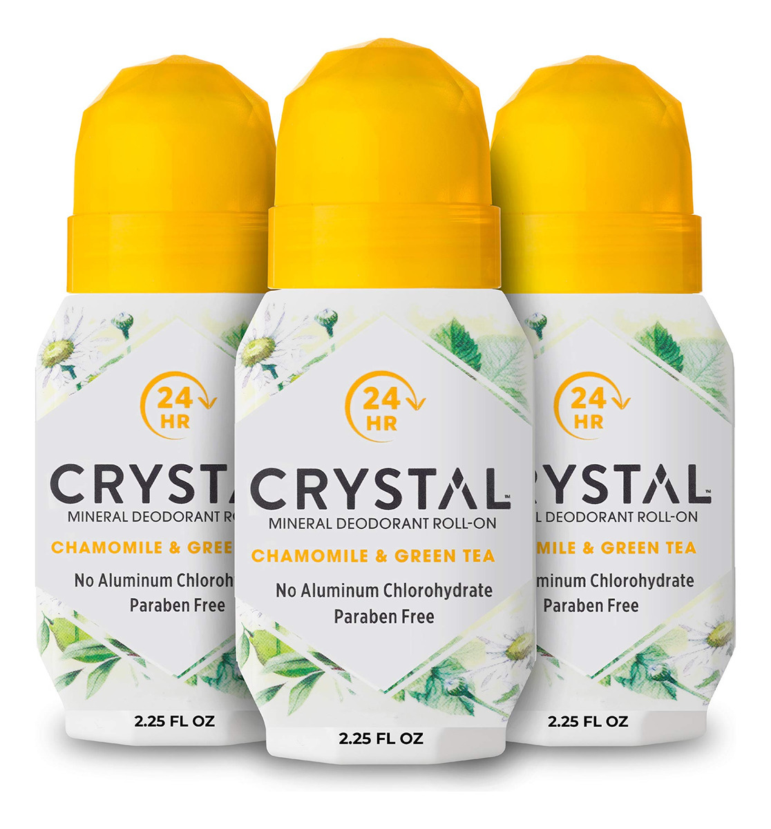 Desodorante Crystal Mineral Roll-on 66 Ml, Protetor De Odor