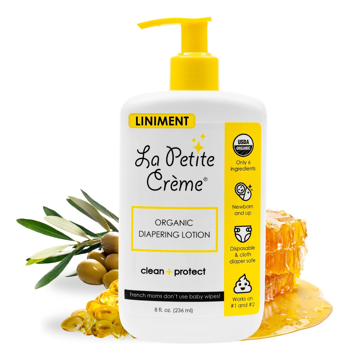 Loção Para Fraldas La Petite Creme French Premium 240ml