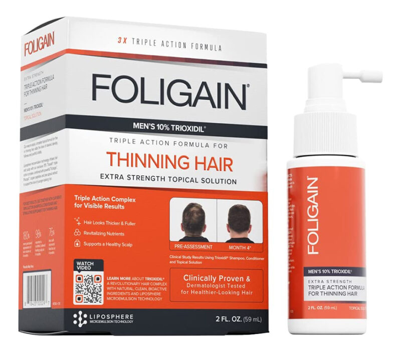 Cuidado Com O Cabelo Foligain Triple Action Complete Volumiz