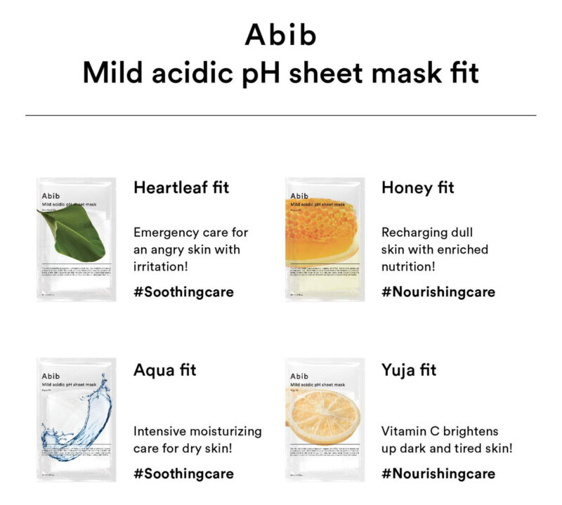 Máscara De Lençol Abib Mild Acidic Ph Yuja Fit Com Vitamina - Image 7