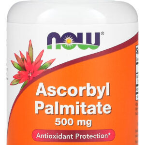 Palmitato Ascorbila 500mg Now Foods 100 Caps Importado