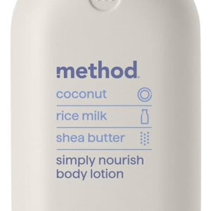 Método De Loção Corporal Simply Nourish Coconut Rice Milk 41