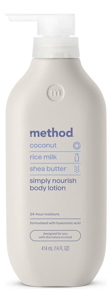 Método De Loção Corporal Simply Nourish Coconut Rice Milk 41