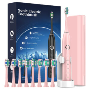 Escova De Dentes Elétrica Rtauys S5 Atualizada Sonic Para Ad