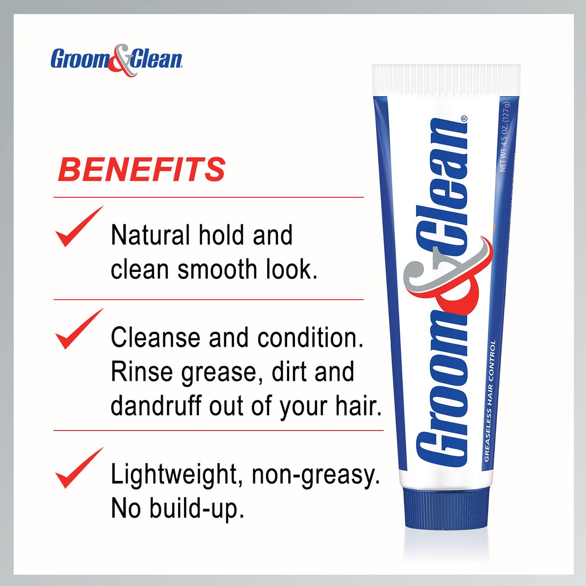 Creme De Modelagem De Cabelo Groom & Clean Para Homens 130 M - Imagem 4