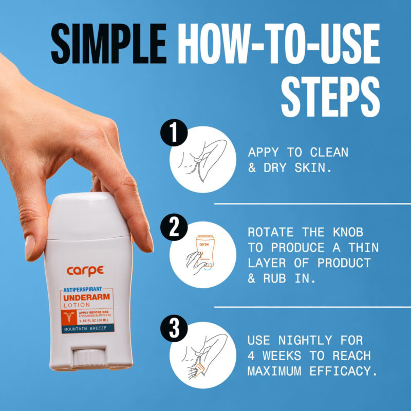 Desodorante Carpe Underarm Antiperspirant Advanced Sweat & O - Image 6