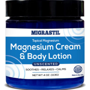 Creme E Loção Corporal Migrastil Topical Magnesium 120ml