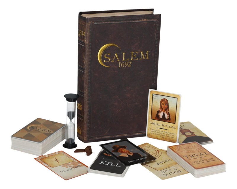 Jogo De Tabuleiro Salem 1692 Witch Hunt Game Friends