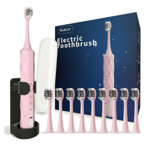 Escova De Dentes Elétrica Kuicur Diamond Style Sonic Para Ad