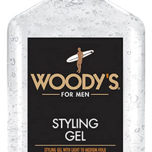 Gel Modelador Woody's Para Homens, De Tamanho Leve A Médio,