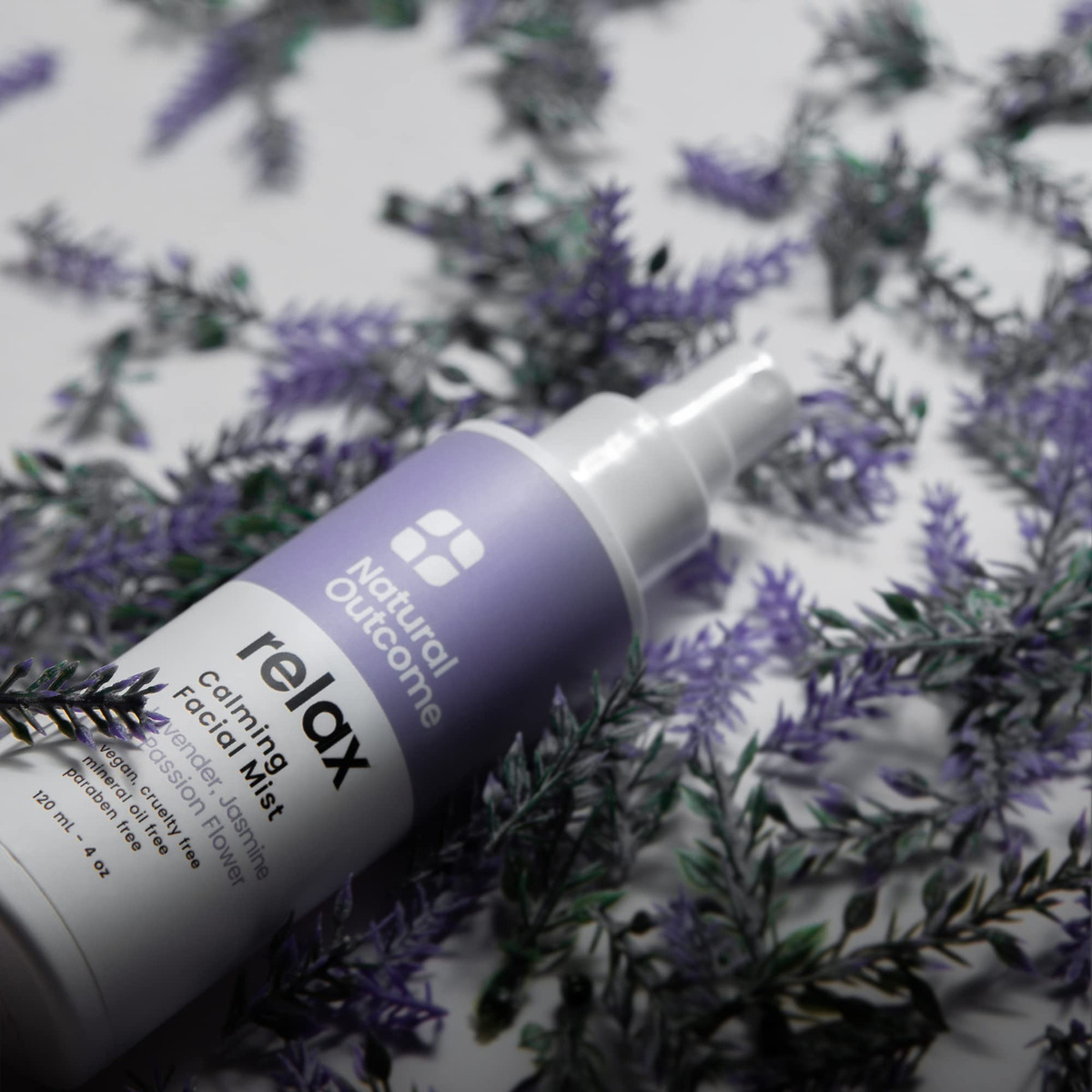 Névoa Facial E Spray Fixador Natural Outcome Calming 120 Ml - Imagem 3