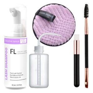 Kit De Limpeza De Cílios Para Extensões - Sensitive Lash Was