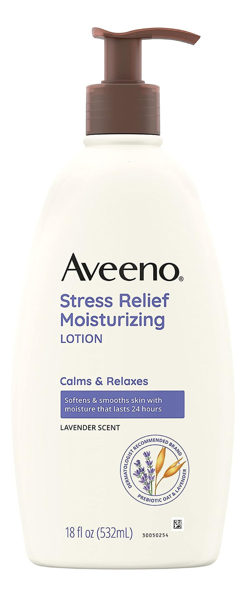 Loção Corporal Aveeno Stress Relief Hidratante 540ml (pacote