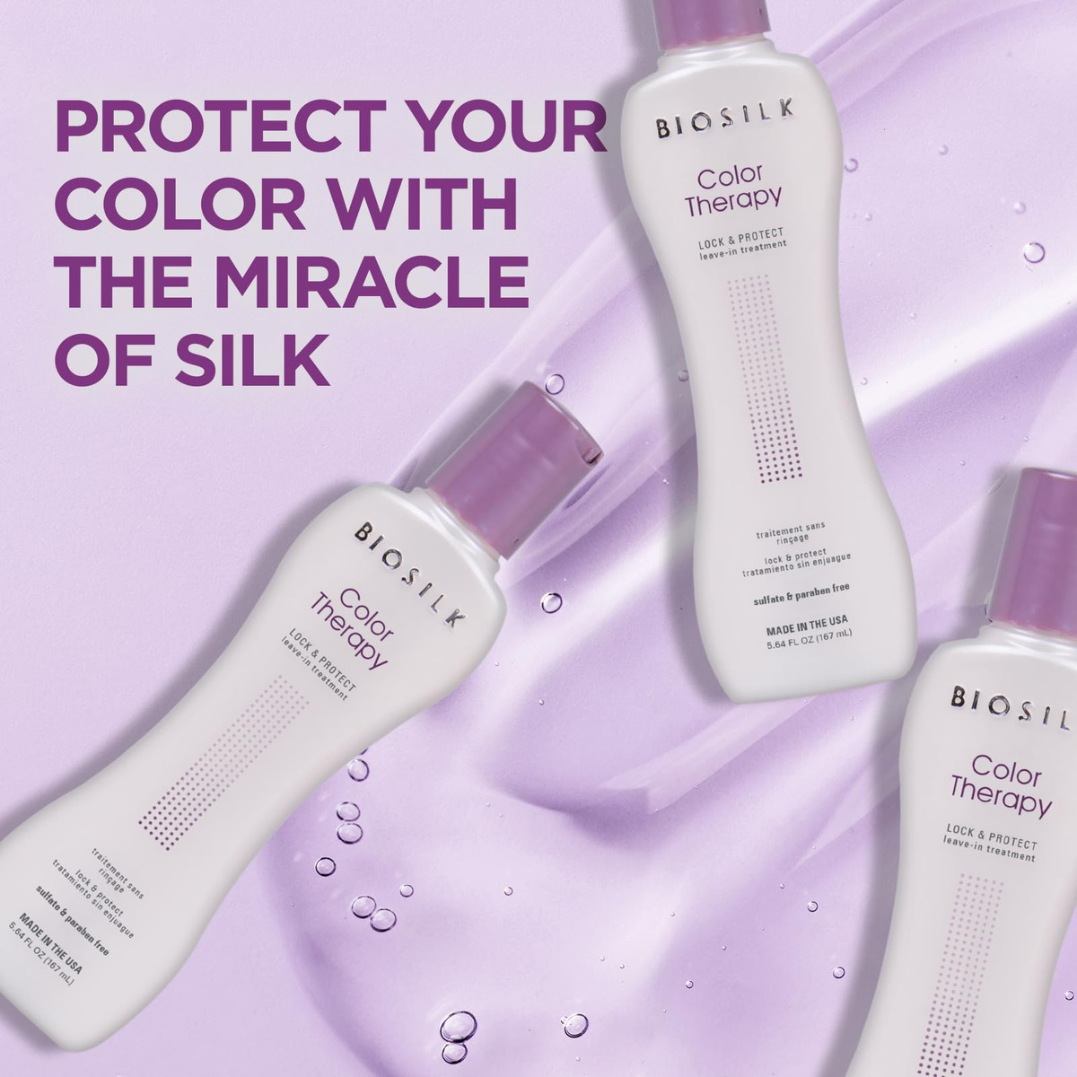 Tratamento De Cabelo Biosilk Color Therapy Lock & Protect 16 - Imagem 4